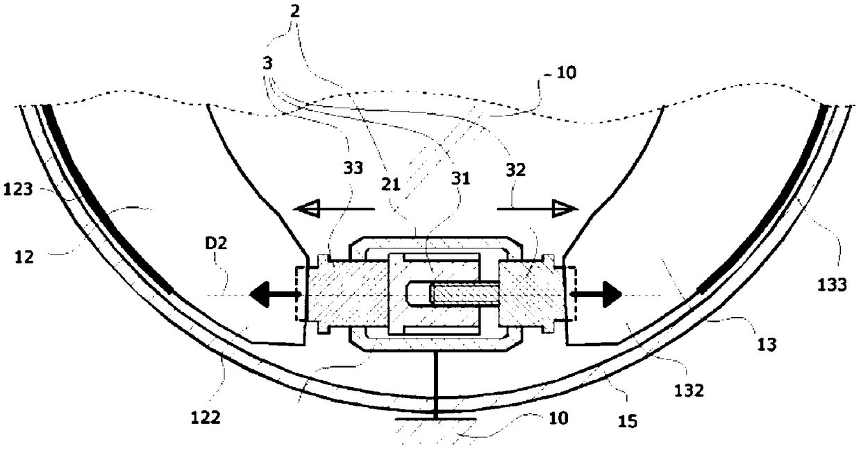 Drum brake apparatus including parking brake operating in dual servo mode and associated vehicle and method of assembly