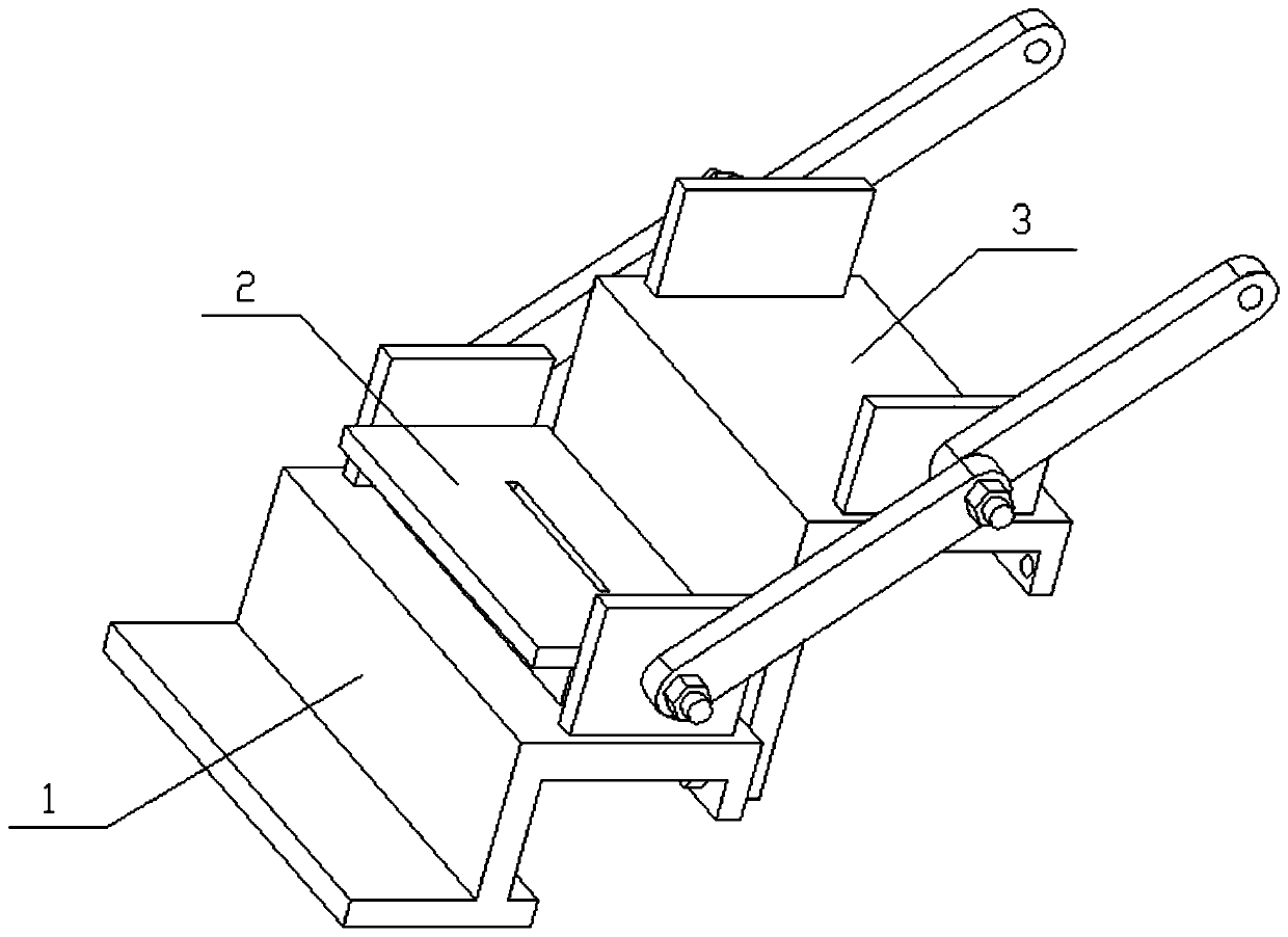 Steel structure skeleton of a building staircase