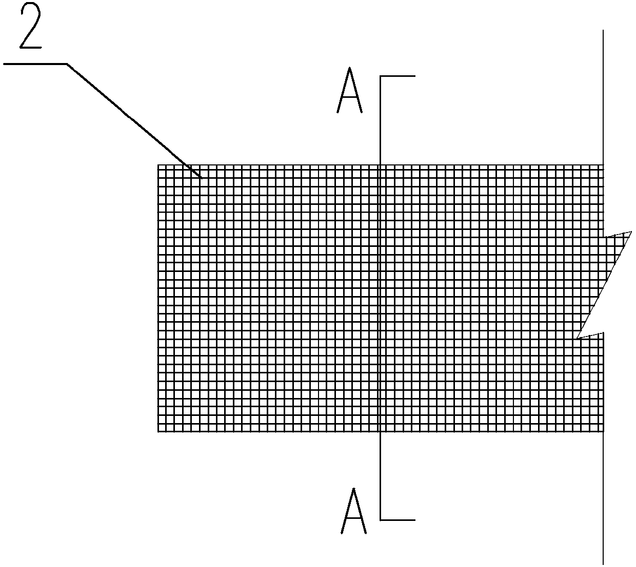 Environmental-friendly high-adsorbability inverse filtering compound geotextile and use structure thereof