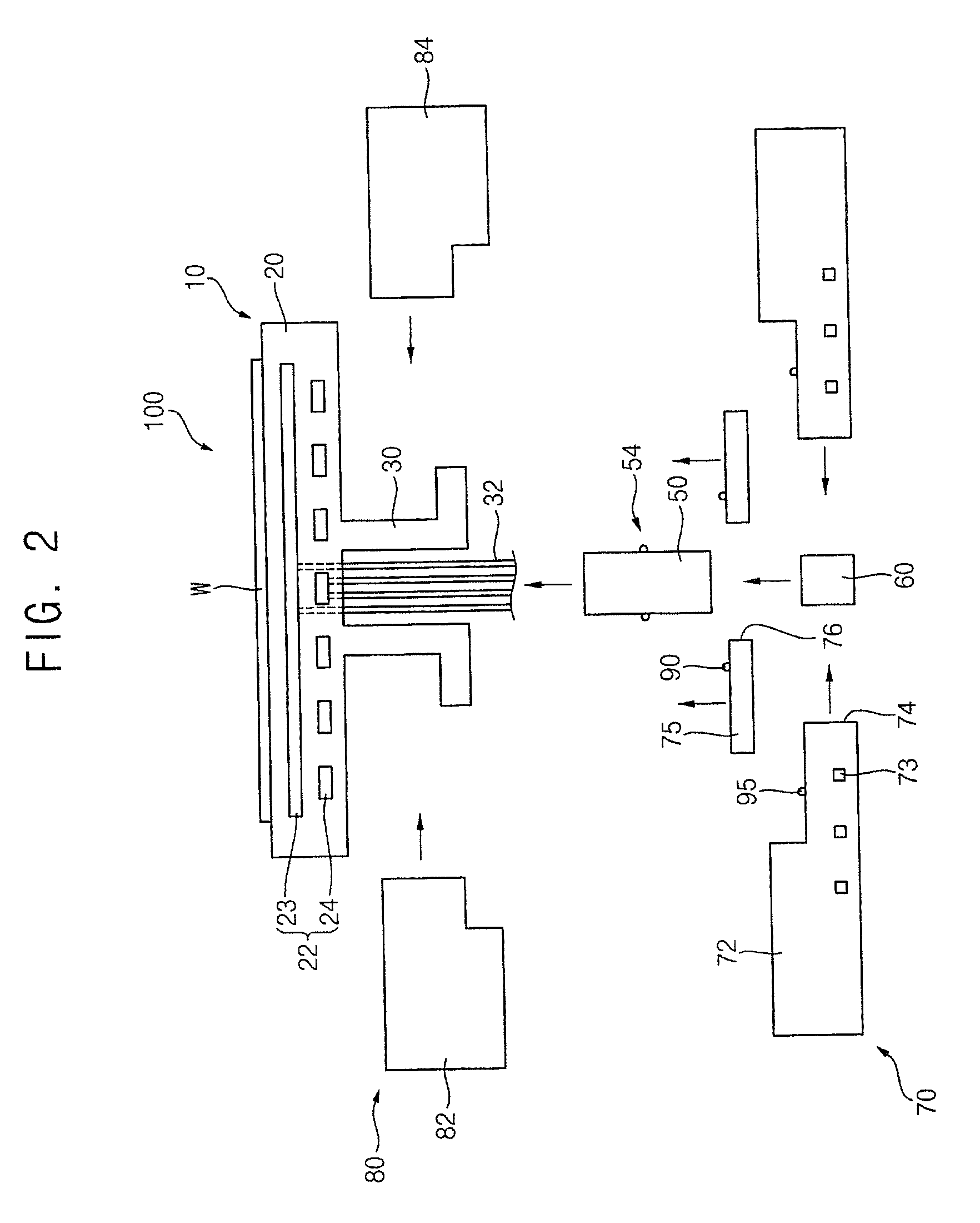 Stage unit for supporting a substrate and apparatus for processing a substrate including the same