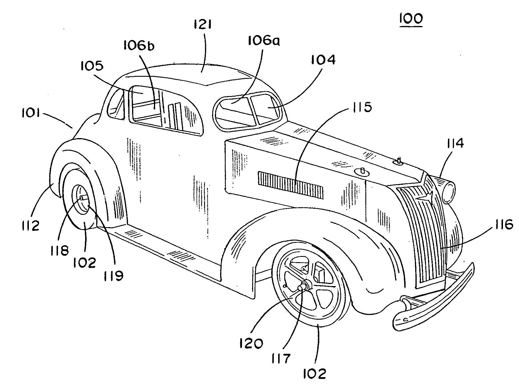 Recreational motor vehicle