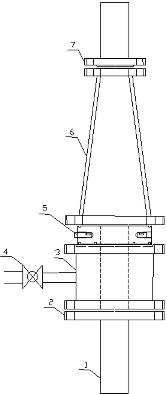 Secondary mixer for coal spraying with blast furnace