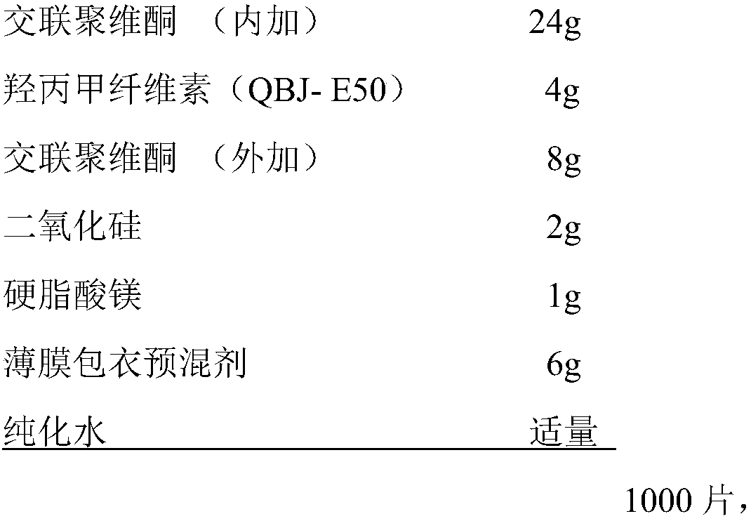 Safinamide mesylate tablet and preparation method thereof