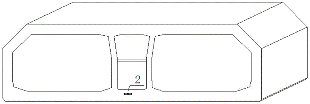 Immersed tube tunnel construction monitoring system and construction technology thereof