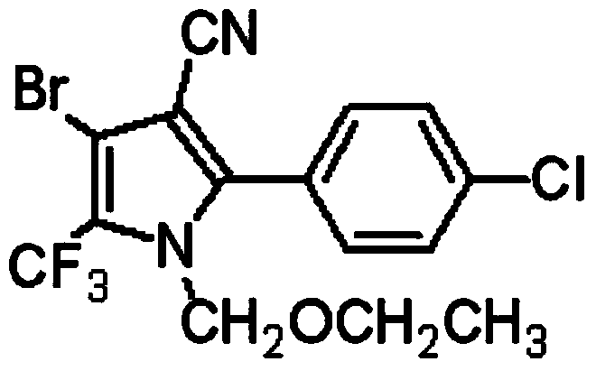 Cyantraniliprole and chlorfenapyr suspending agent and preparation method thereof