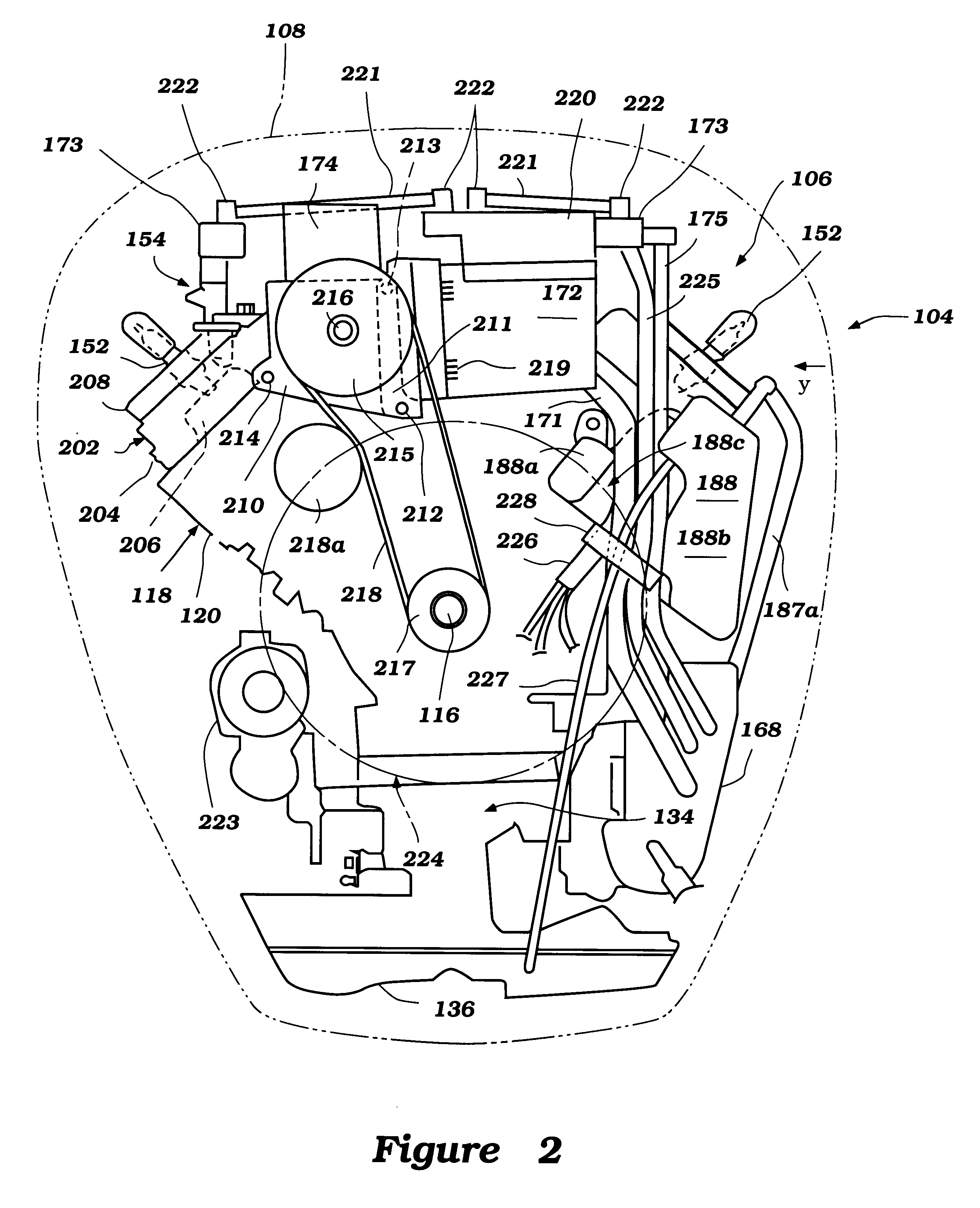 Oil injection lubrication system for two-cycle engines