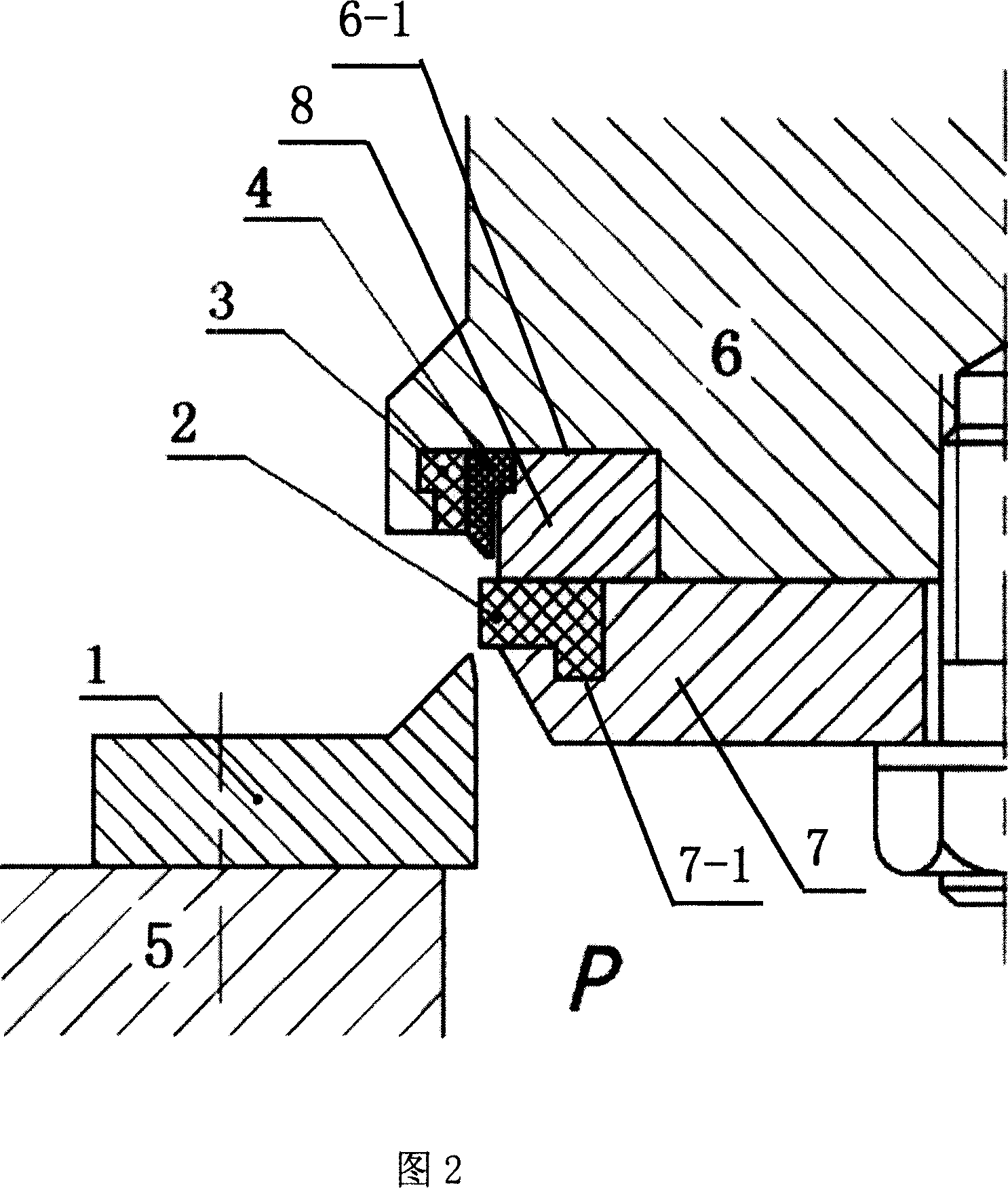 Mixing delivery over-flow valve double seal assistant