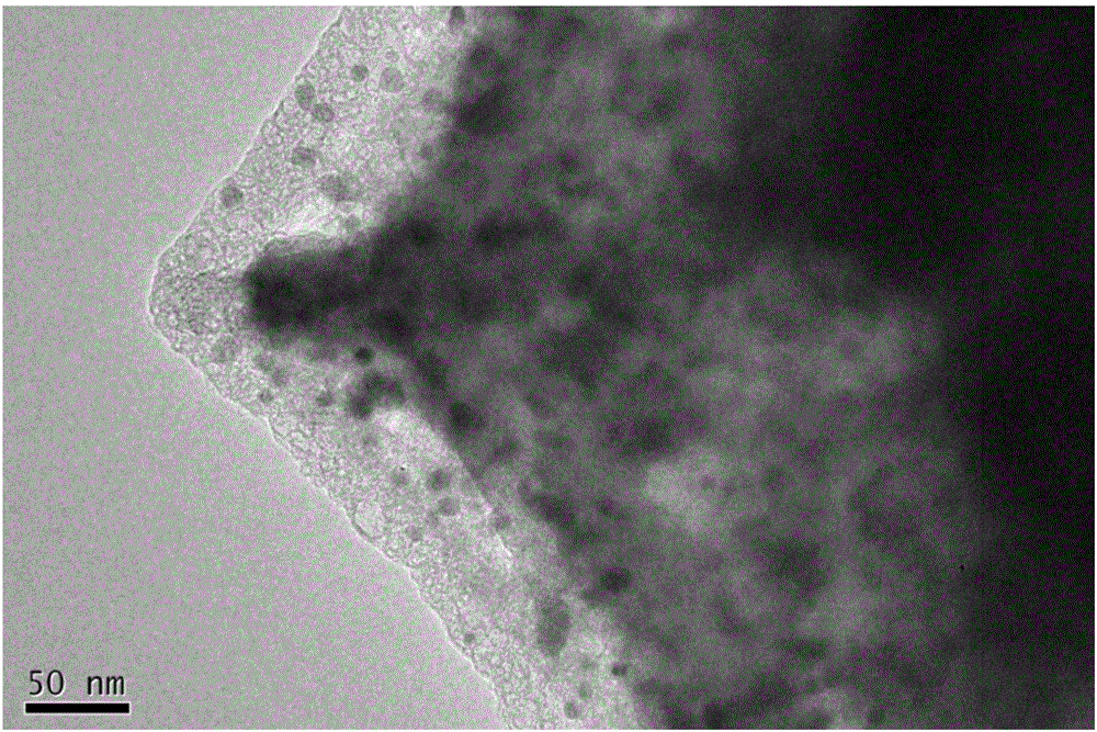 Metallic carbon-containing catalyst and preparation method and application thereof