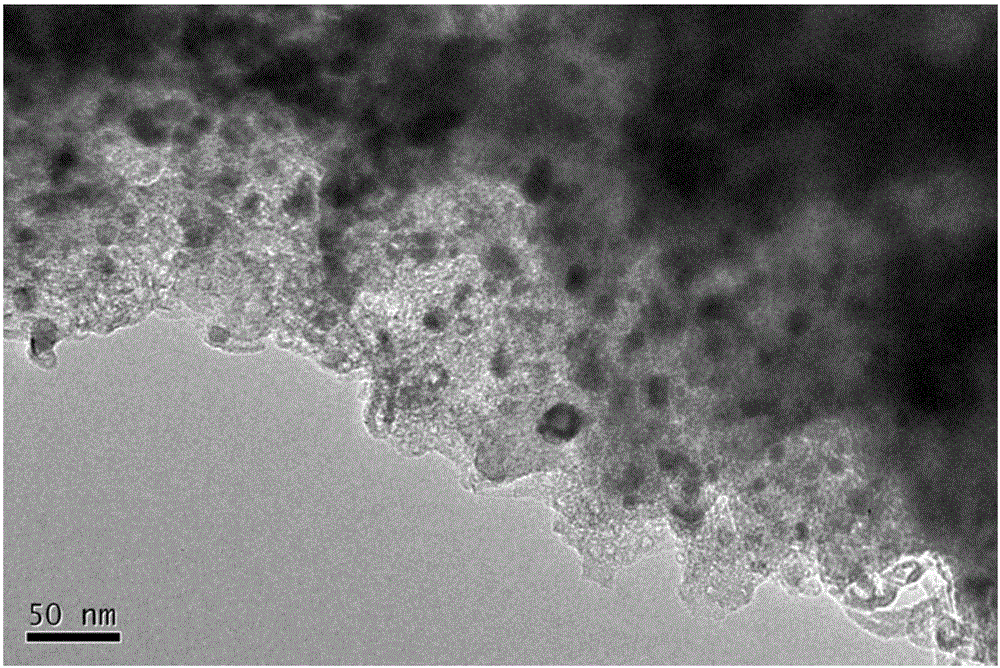 Metallic carbon-containing catalyst and preparation method and application thereof