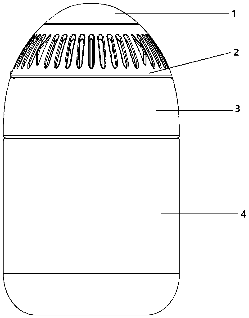 Chlorine dioxide slow-release air purification device