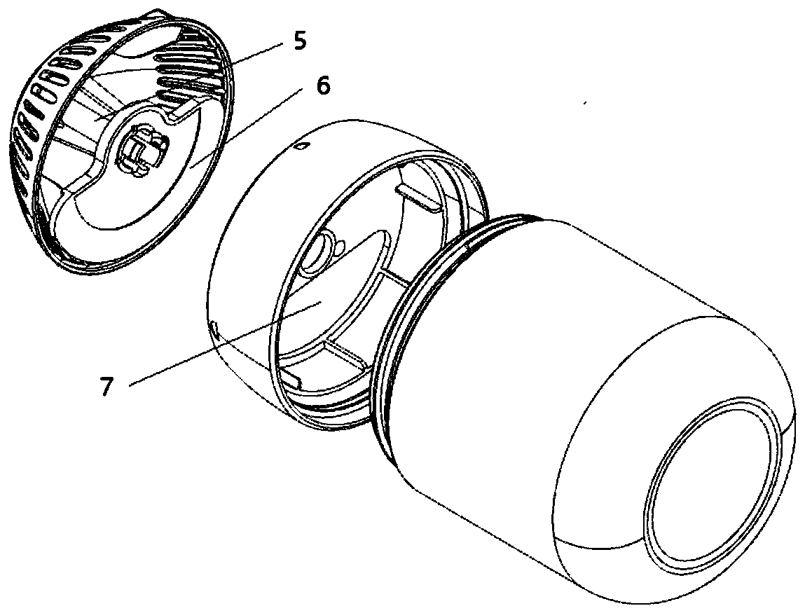 Chlorine dioxide slow-release air purification device