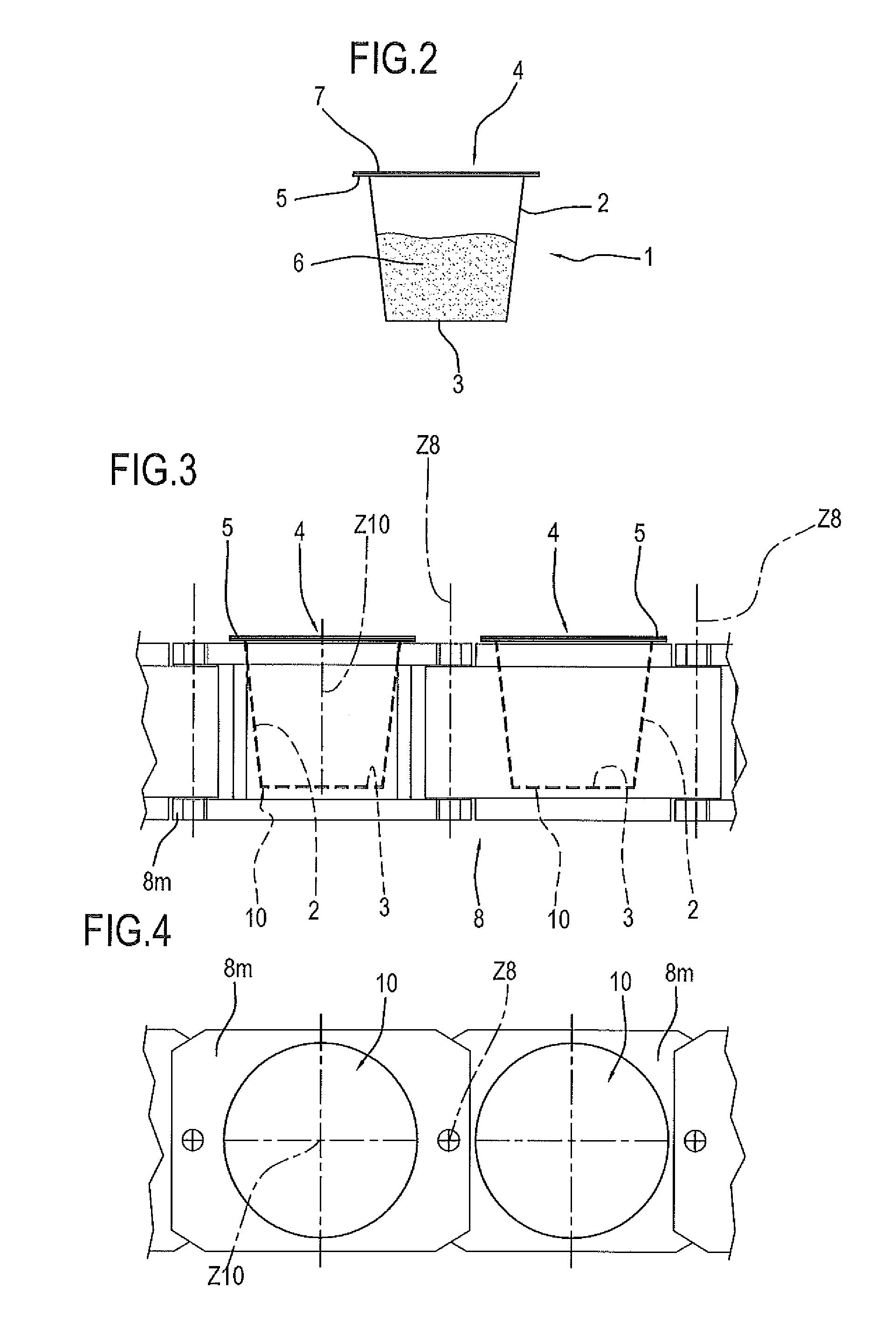 Beverage capsule machine for making single use capsules