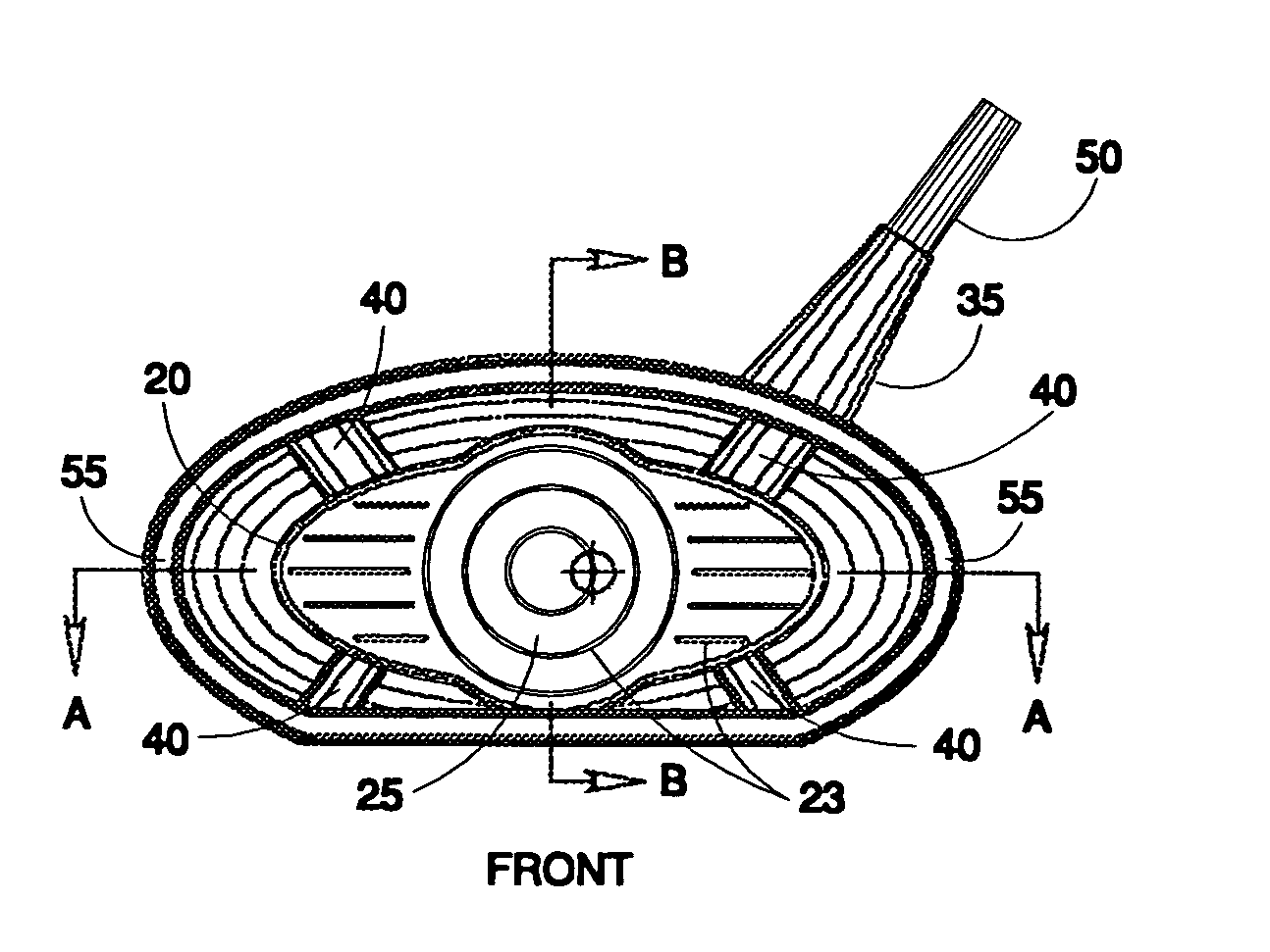 Golf club, jetdrv driver for increased distance and accuracy