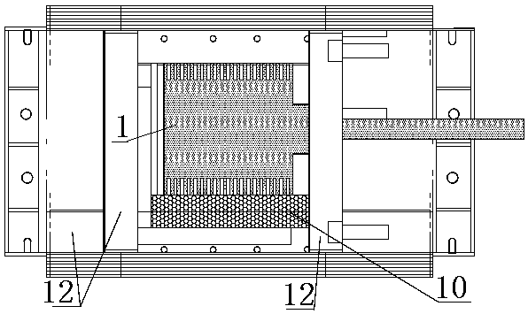 Electrochemical ceramic membrane oxygen generating system with self-heating function