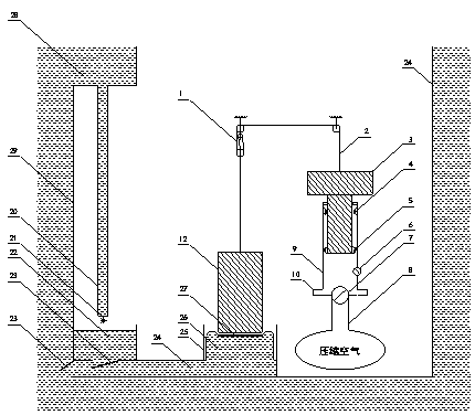 Distributed electricity generating system utilizing compressed air as power