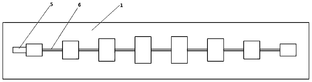 Ka-band standing wave type series-fed microstrip line array antenna, a Ka-band standing wave type series-fed microstrip area array antenna and manufacturing methods thereof