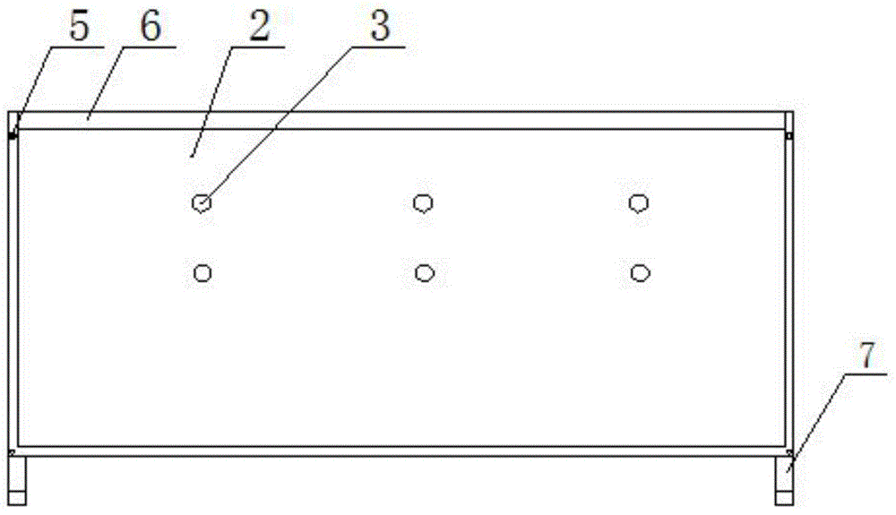 Novel height-adjustable fence for engineering construction