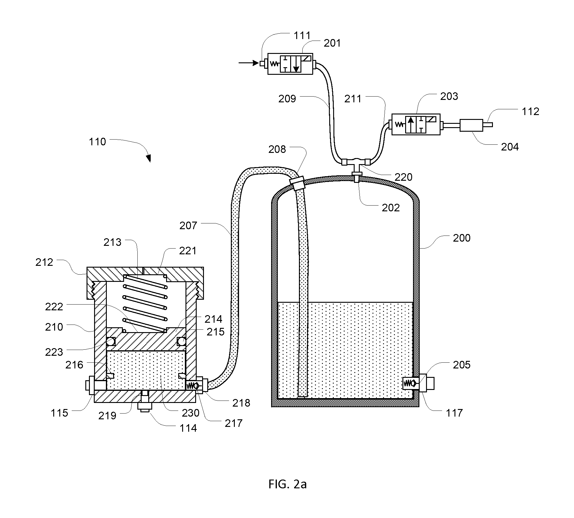 Air driven reductant delivery system