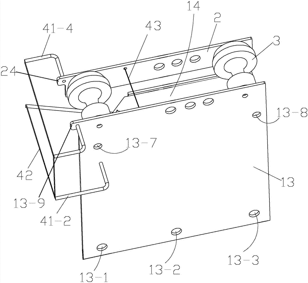 Overhead power transmission line foreign matter cleaning device