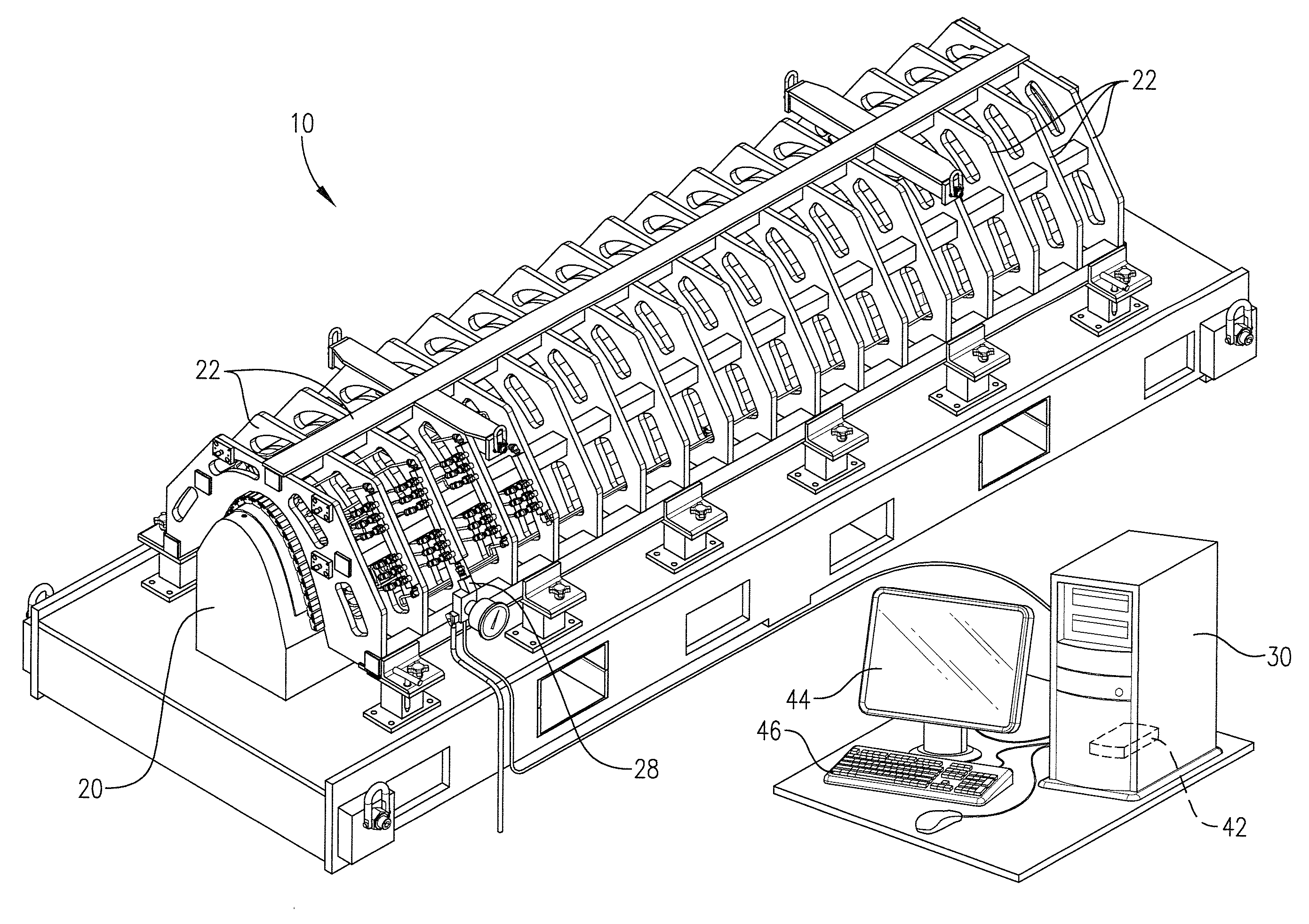 Bladder pressure bonding apparatus