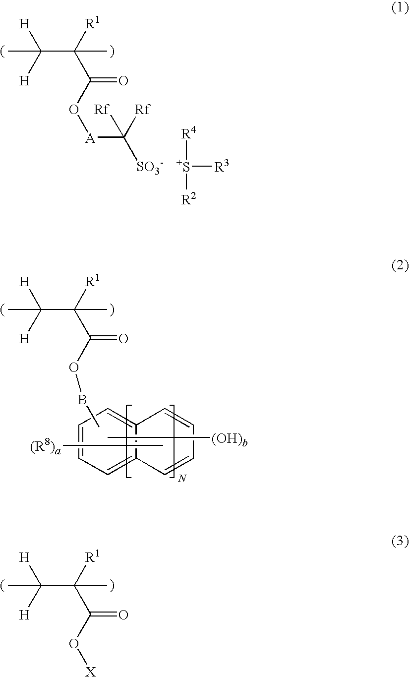 Sulfonium salt-containing polymer, resist composition, and patterning process