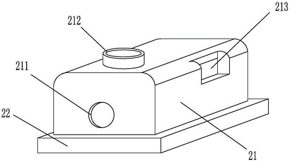 Water pump for household dish washing machine