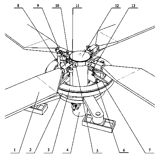 Helicopter rotor system capable of actively shimmying