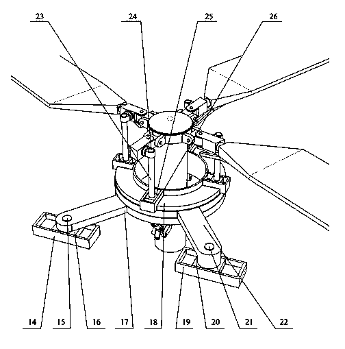 Helicopter rotor system capable of actively shimmying