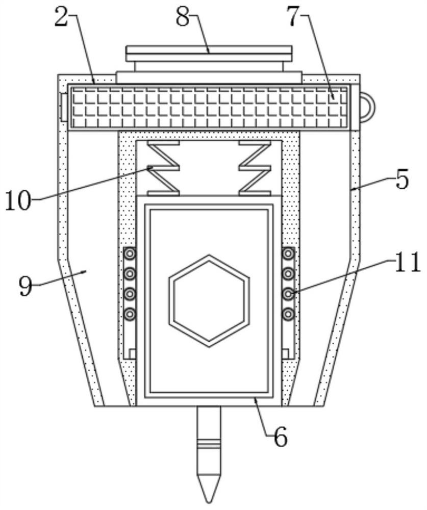 Storage battery electrode plate welding device