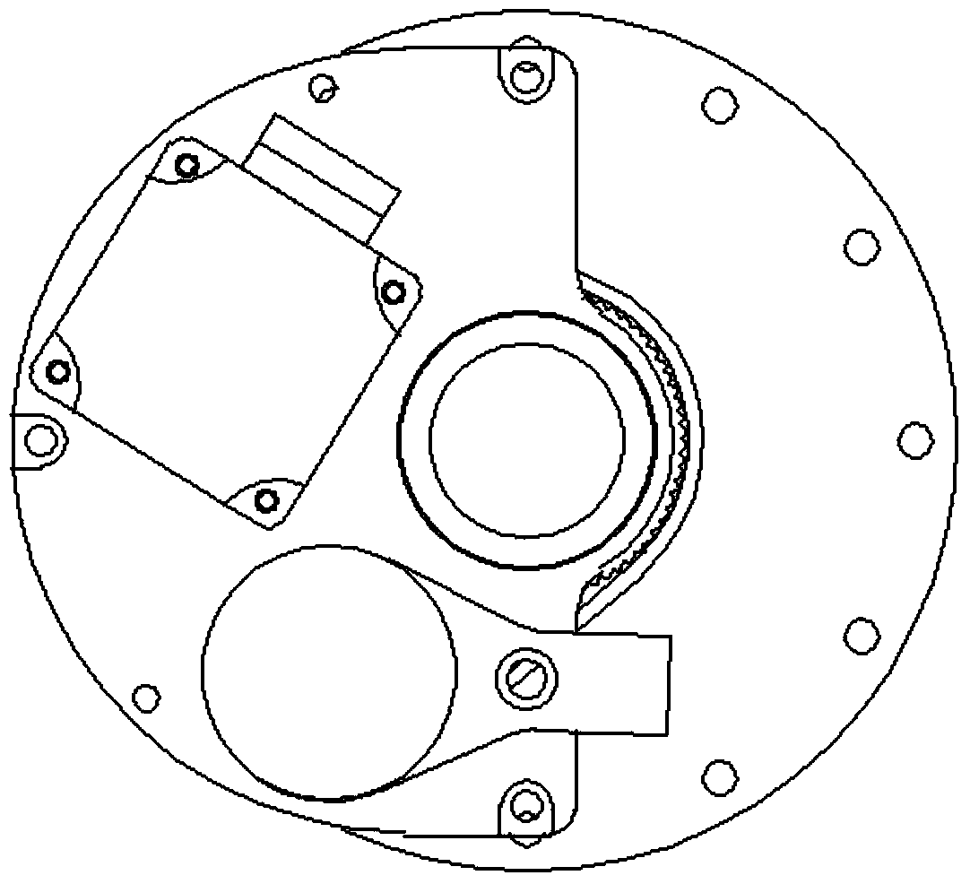 Hollow series-connection mechanical arm