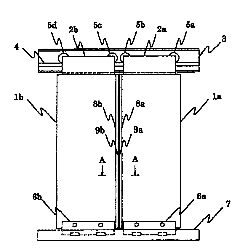 Elevator door device