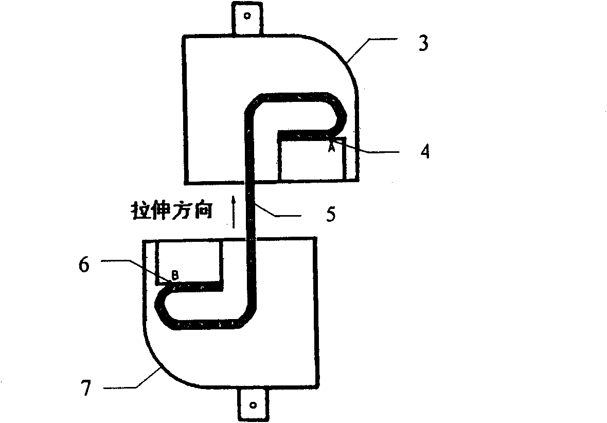 Geometrical structure of trolling nylon braided line and method for measuring mechanical property thereof