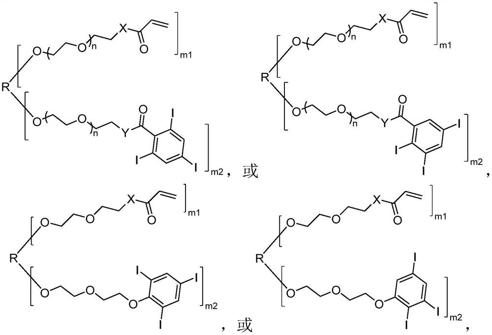 Application of PEG (Polyethylene Glycol) compound in preparation of embolism agent