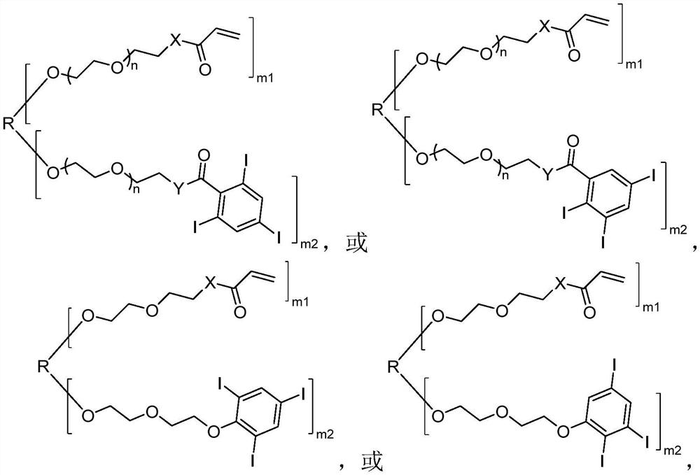 Application of PEG (Polyethylene Glycol) compound in preparation of embolism agent