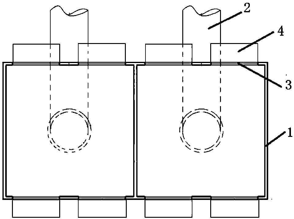 Eutrophicated shallow lake drinking water algae-blocking water collecting device, and testing device and testing method thereof