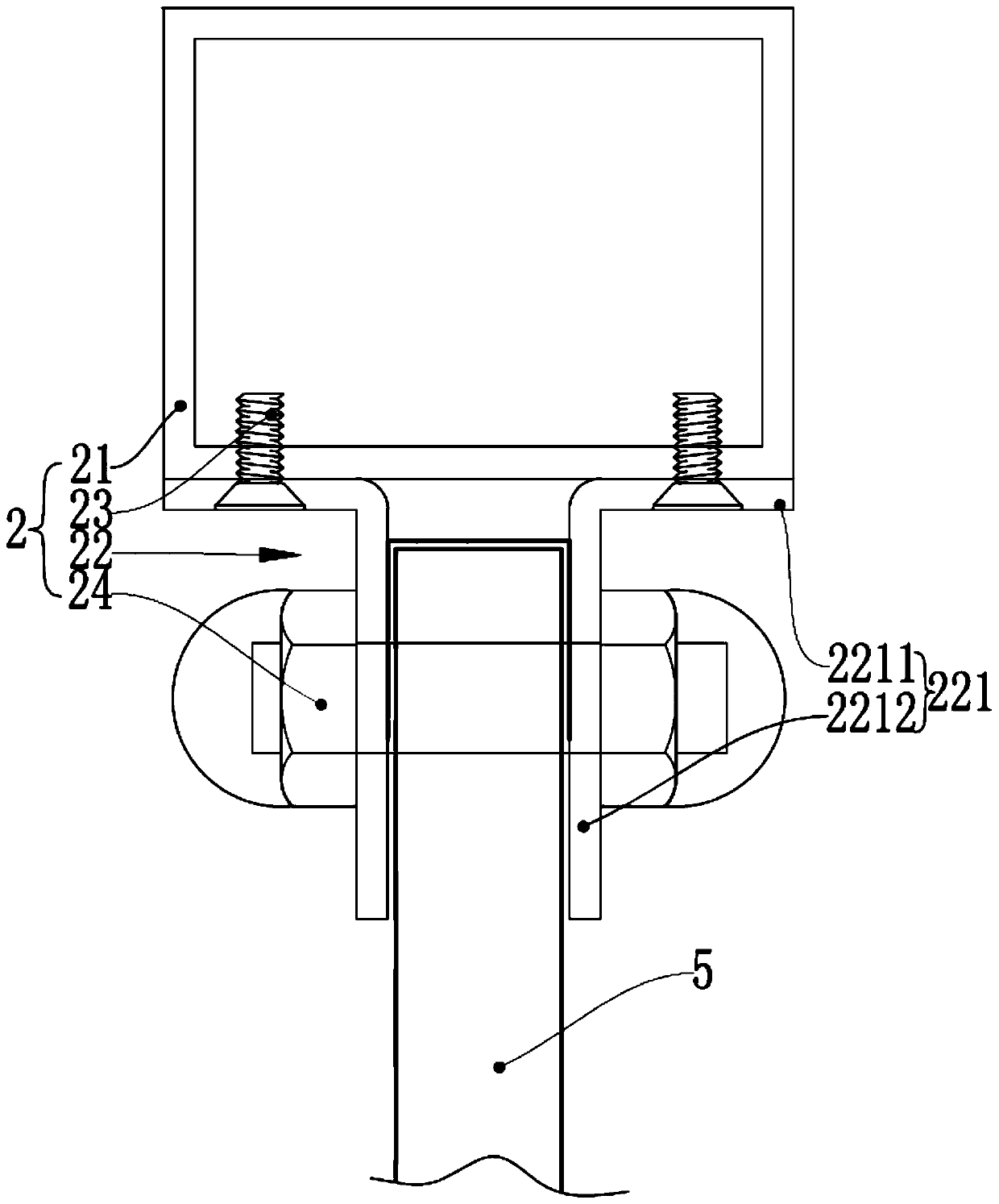 Assembled partition wall system convenient to install