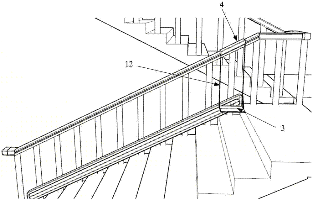 Guide rail standing type simple elevator and usage method thereof