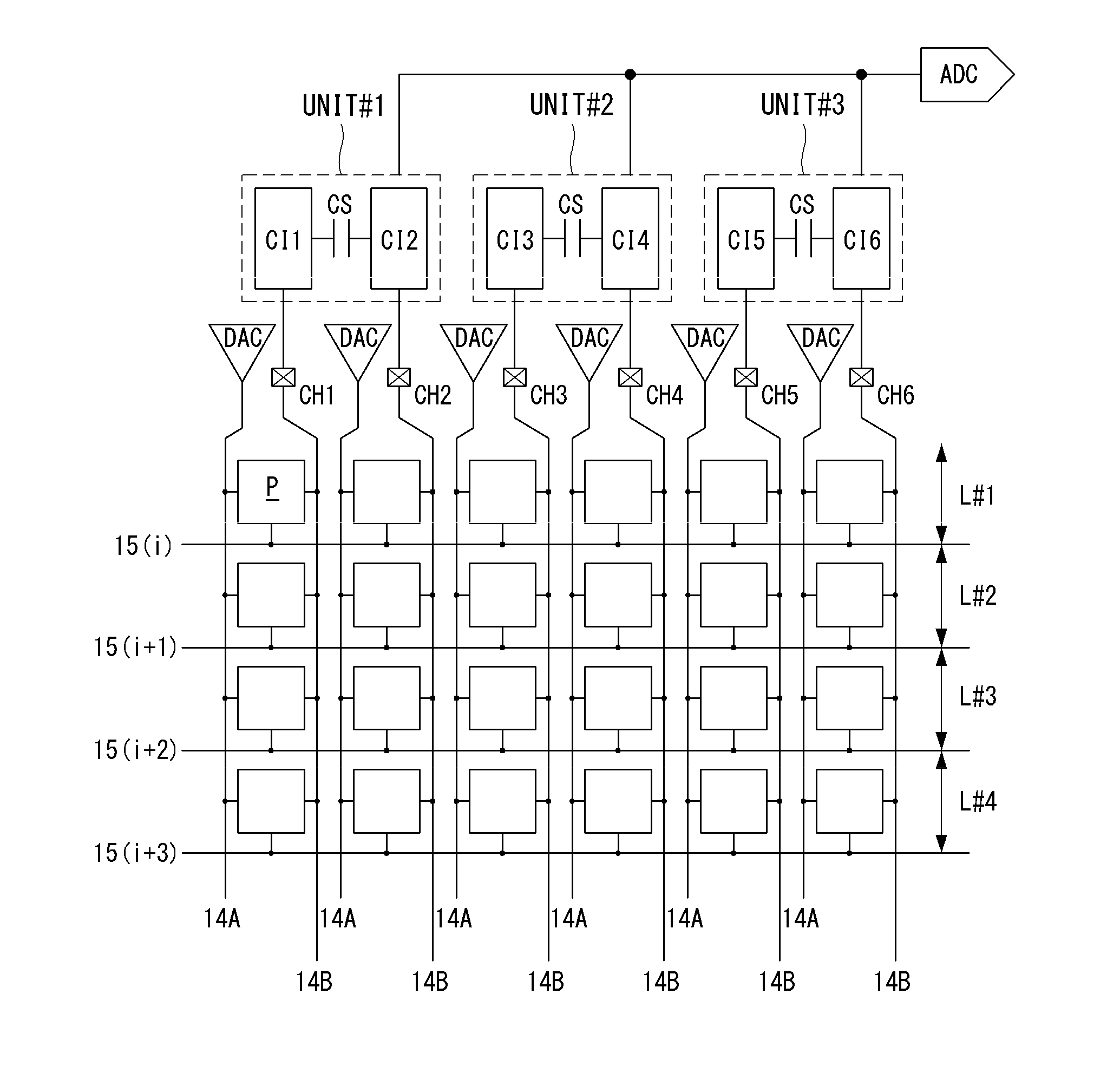 Organic light emitting display for sensing electrical characteristics of driving element