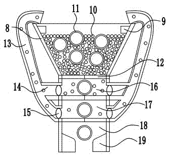 Working method for sorting device for bearing rings