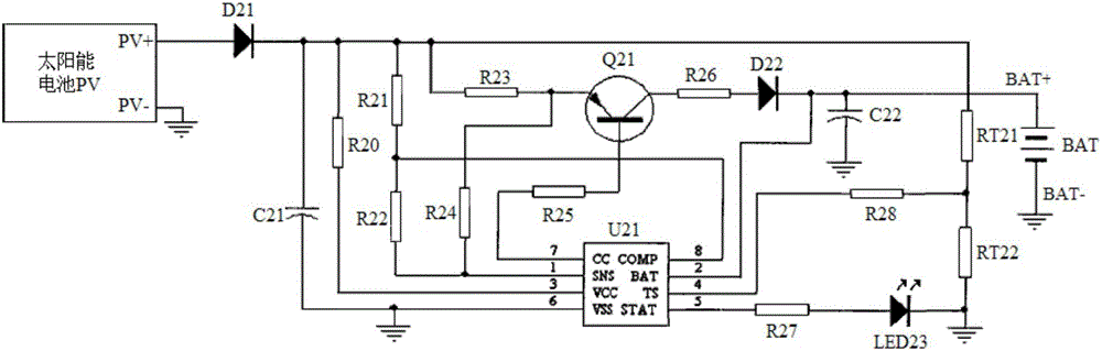 Solar air conditioning system with charging and adjustable inversion functions