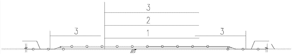 Closure gap protection structure applied to deep beach enclosure and closure method for closure gap protection structure