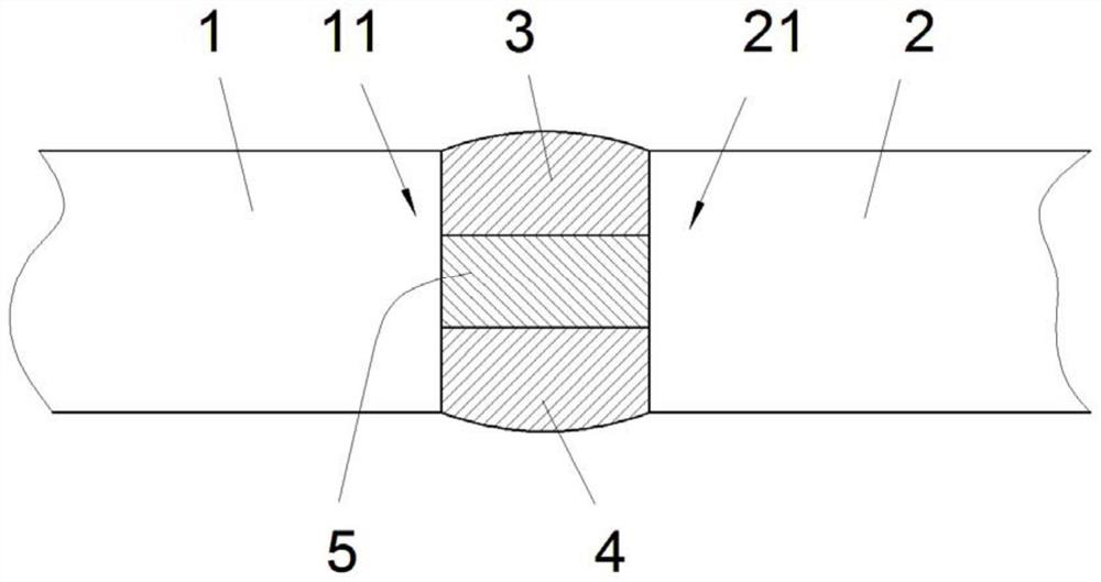 A double-sided welding method and double-sided welded product