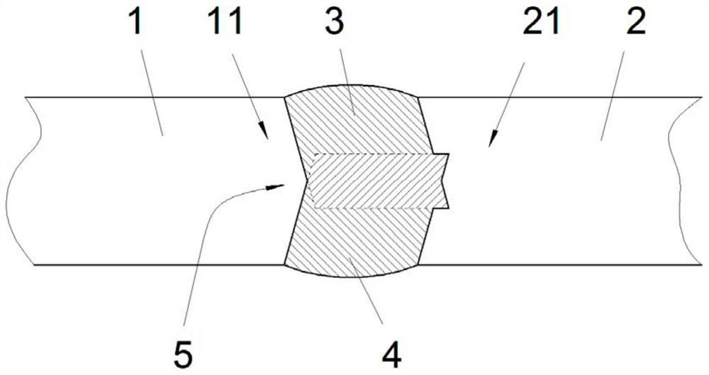 A double-sided welding method and double-sided welded product