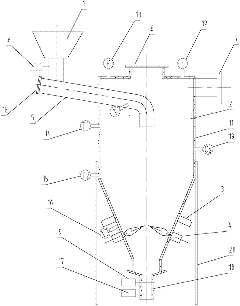 High-temperature plasma waste gasification and cracking furnace