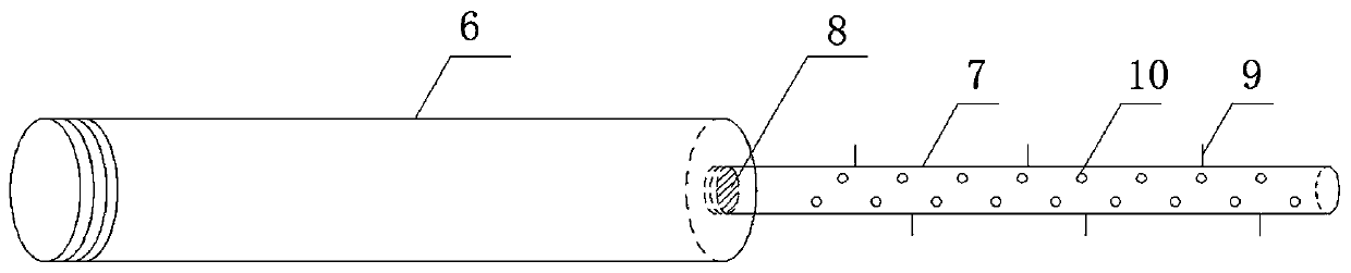 Permafrost slope sunshading refrigeration anchoring structure and construction method