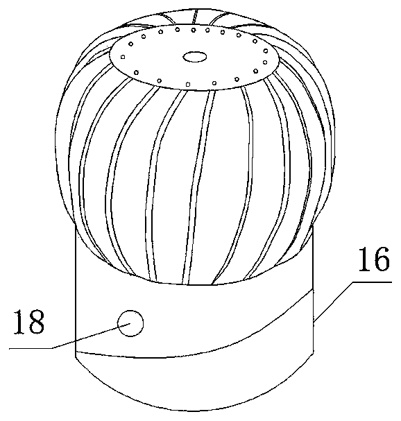 Permafrost slope sunshading refrigeration anchoring structure and construction method