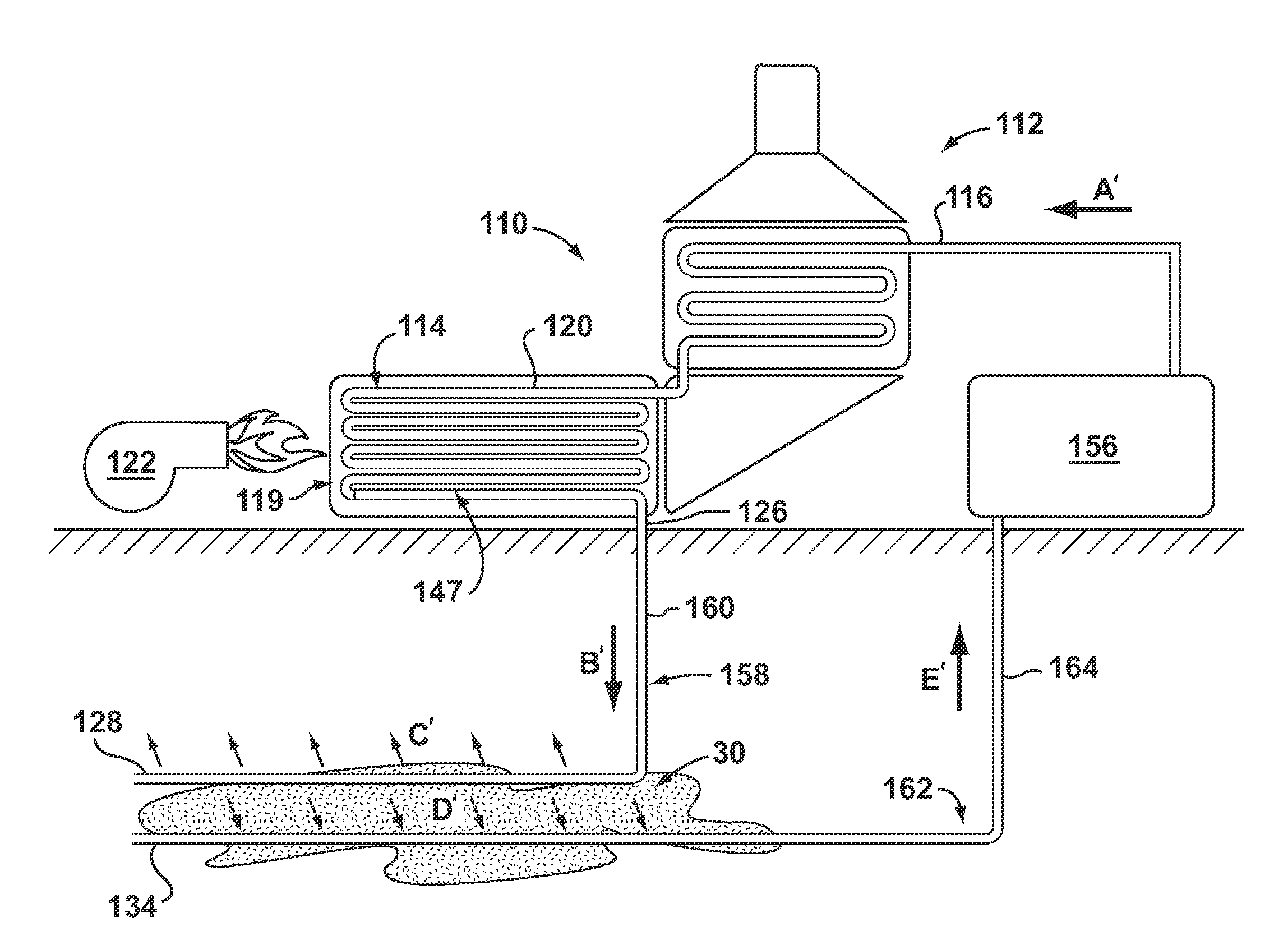 System and method for enhanced oil recovery with a once-through steam generator