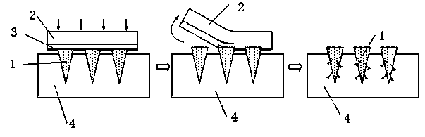 Separable microneedle system and manufacturing method thereof