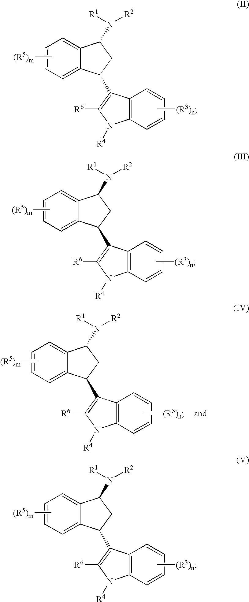 Novel indane compounds