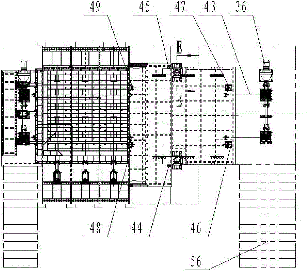 Triaxial-loading large three-dimensional similar simulation test sample box